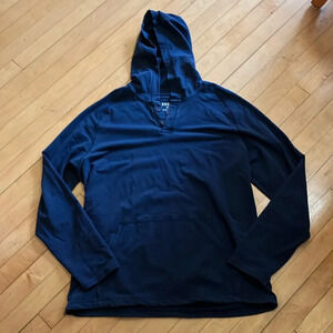 Rhône Bolinas Navy Blue Lightweight Hoodie